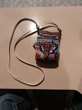 Lily Bloom Women's Crossbody Bag Purse Floral Pattern Just Adorable!